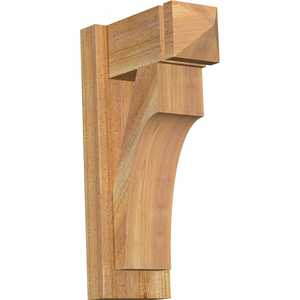 Ekena Millwork Westlake Arts & Crafts Rough Sawn Outlooker, Western Red Cedar, 6"W x 12"D x 20"H OUT06X12X20WTL03RWR - main